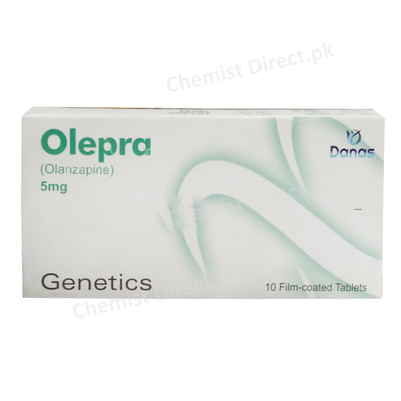 Olepra 5mg Tablet Danas Genetics Pharmaceuticals Anti-psychotic Olanzapine