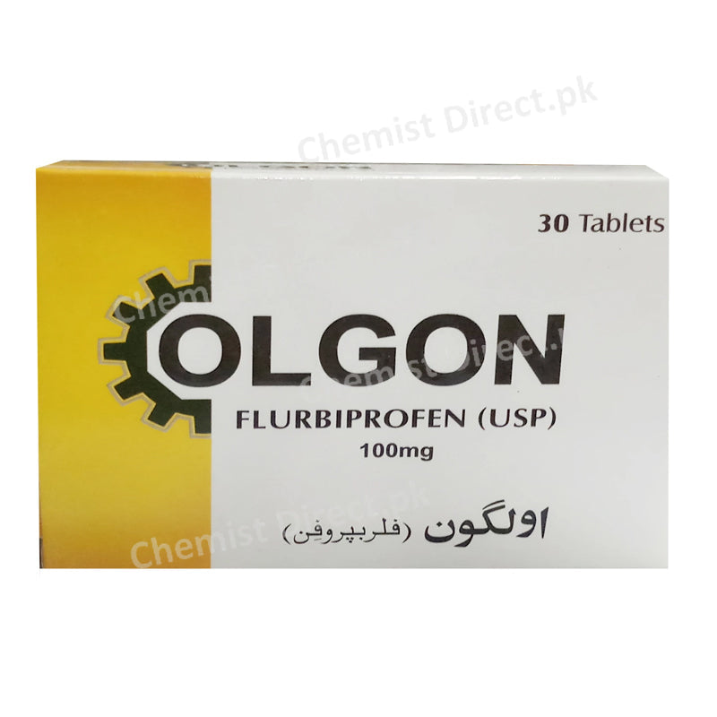 Olgon Tablet 100mg Flurbiprofen Nsaid Himont Pharma