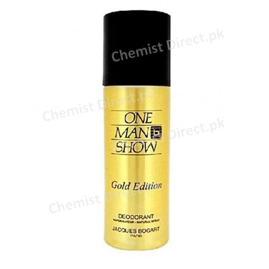 One Man Show Gold Edition Body Spray 200Ml Personal Care