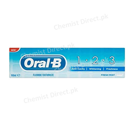 Oral-B 1.2.3 Fluoride Toothpaste 100Ml Personal Care