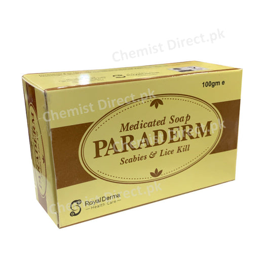 Paraderm Medicated Soap 100Gm Skin Care