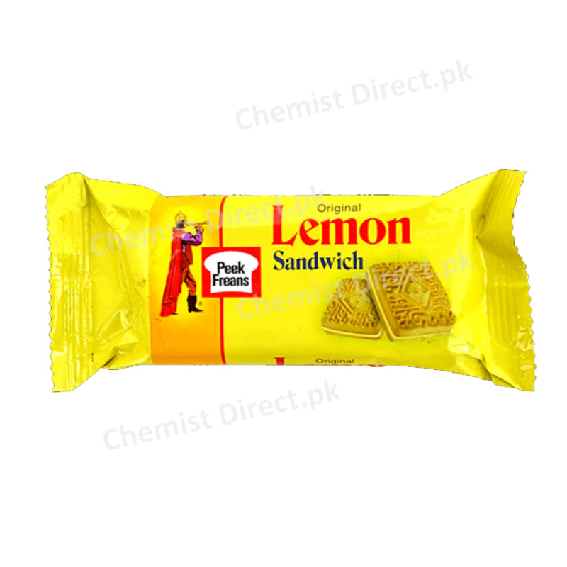 Peek Freans Lemon Sandwich Biscuit Food