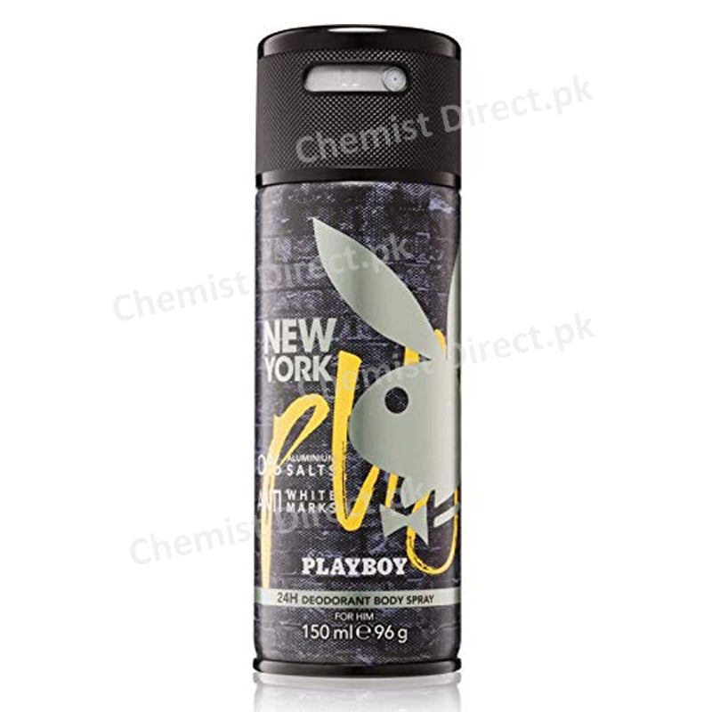 Play Boy New York Body Spray 150ml jpg