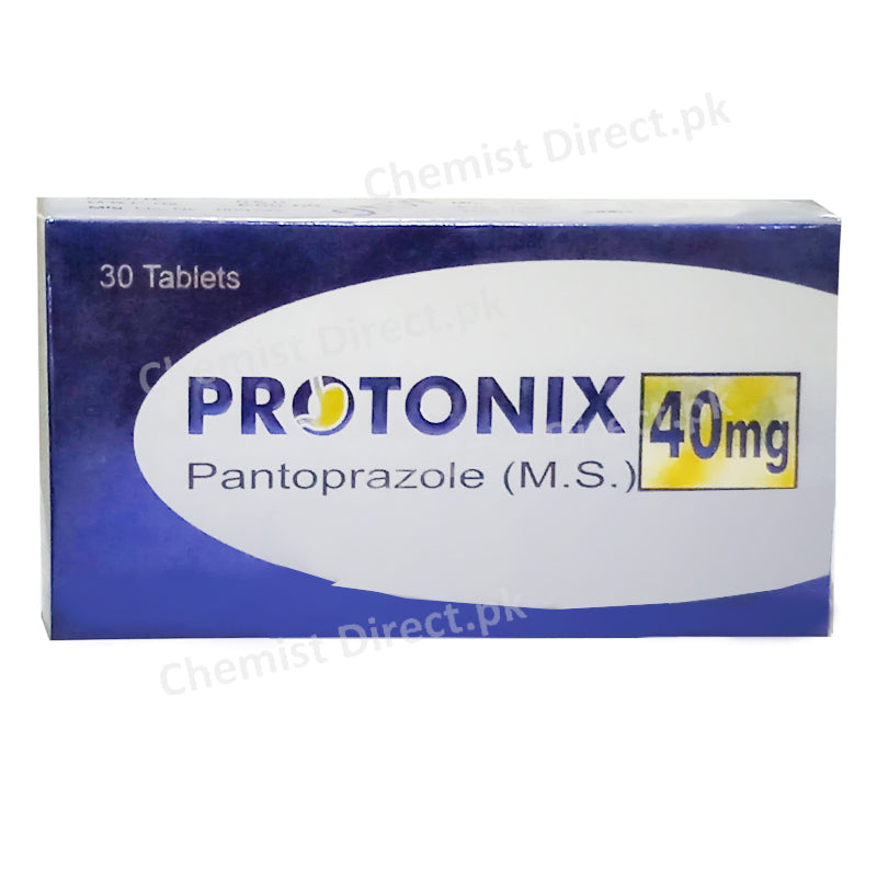 Protonix 40mg Tablet Wilshire Laboratories Pvt Ltd Anti Ulcerant Pantoprazole Sodium