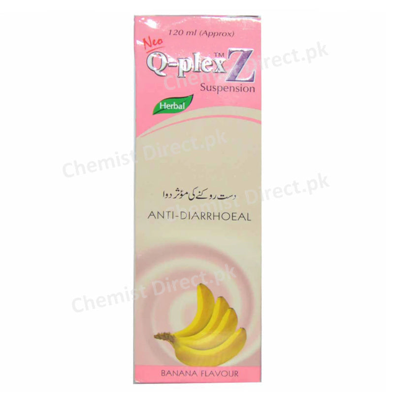 Q Plex Z 120ml Syrup Woodward Pakistan Pvt Ltd Herbal Preparation