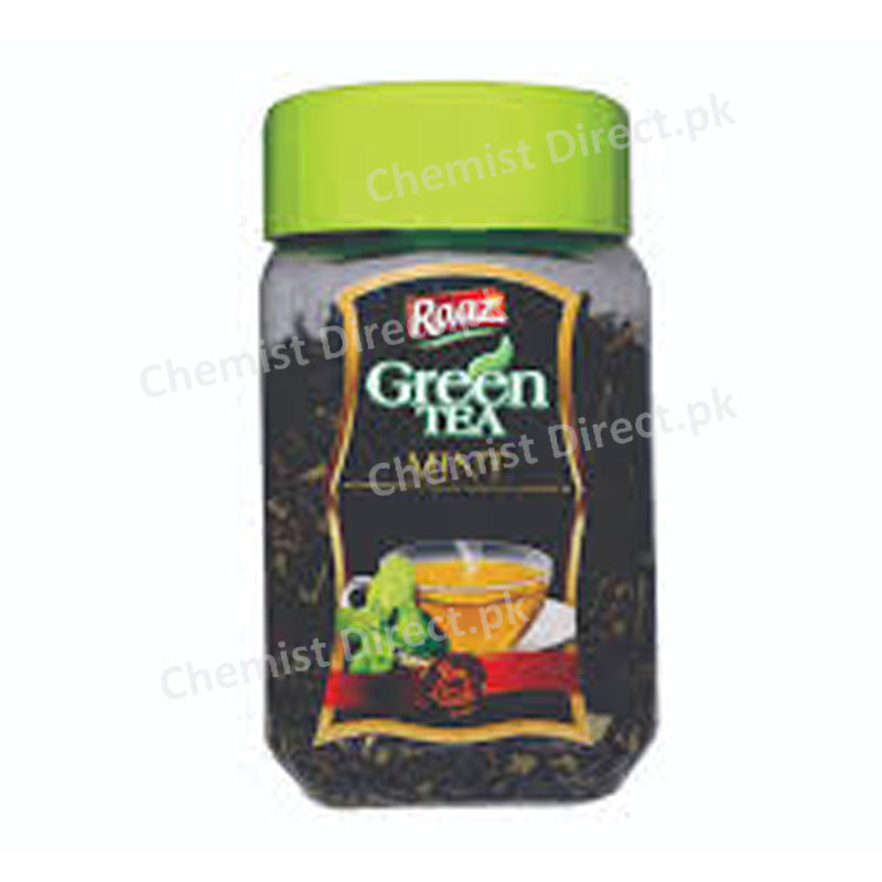 Raaz Green Tea Mint Jar 100G Food