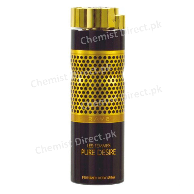 Rave Pure Desire Body Spray 200Ml Personal Care