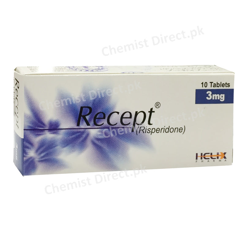 Recept 3mg Tablet Psychosis Risperidone Helix Pharma