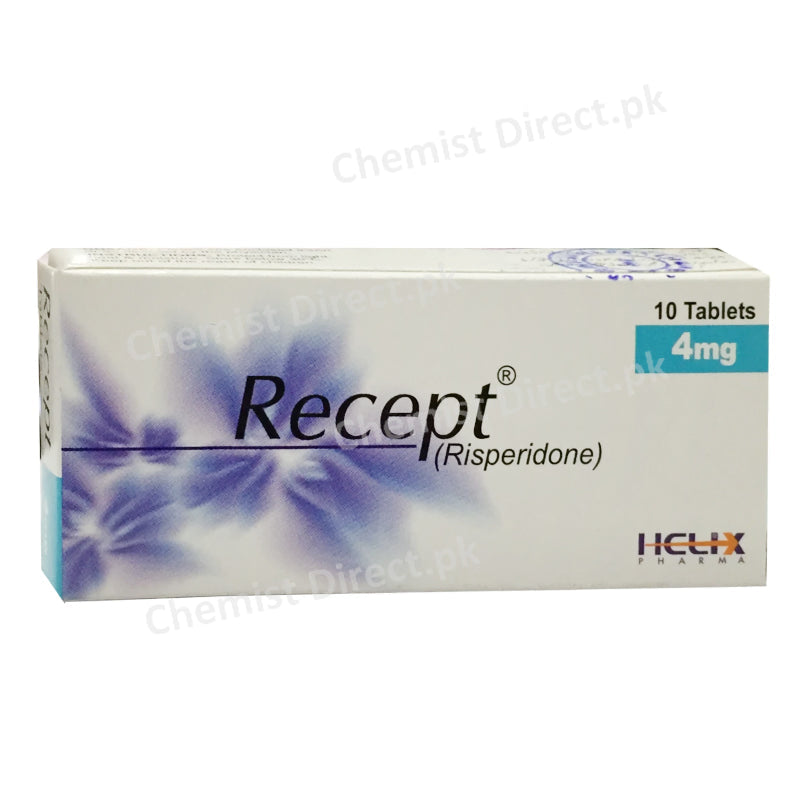 Recept 4mg Tablet Psychosis Risperidone Helix Pharma