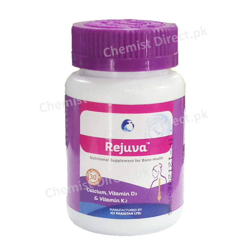 Rejuva 500mg Tablet ICI Pakistan Calcium, Vitamin D3 and Vitamin K2