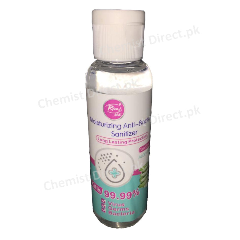 Rivaj Uk Moisturizing Anti Bacterial Sanitizer 60Ml Personal Care