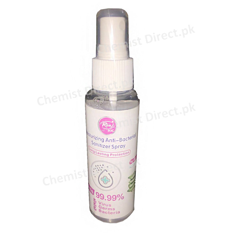 Rivaj Uk Moisurizing Anti-Bacterial Sanitizer Spray 100Ml Personal Care