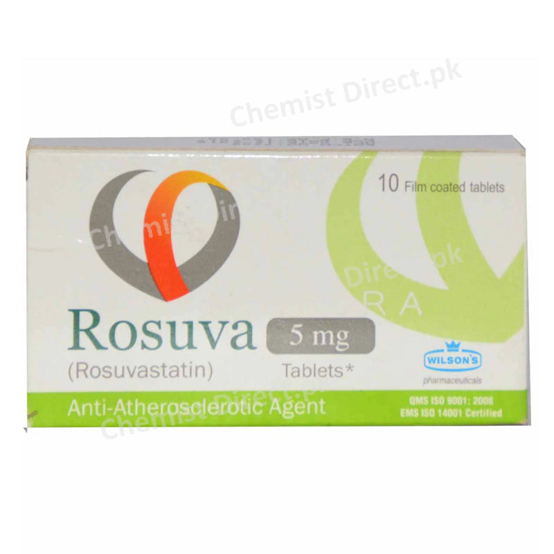 Rosuva 5mg Tablet Wilson_s Pharma Wilson_s Pharma