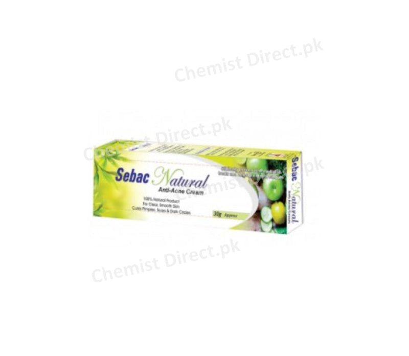 Sebac Natural Cream 30G