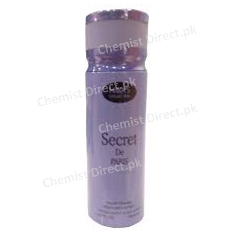 Secret De Paris Pour Femme Perfumed Body Spray 200Ml Personal Care