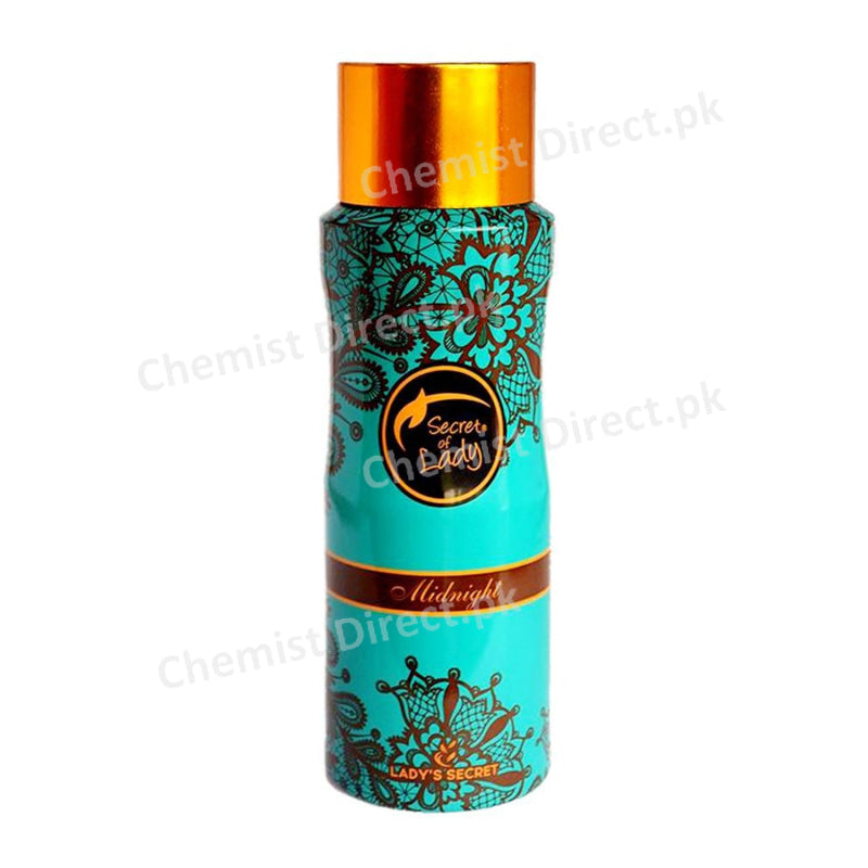 Secret Of Lady Midnight Body Spray 200Ml Personal Care