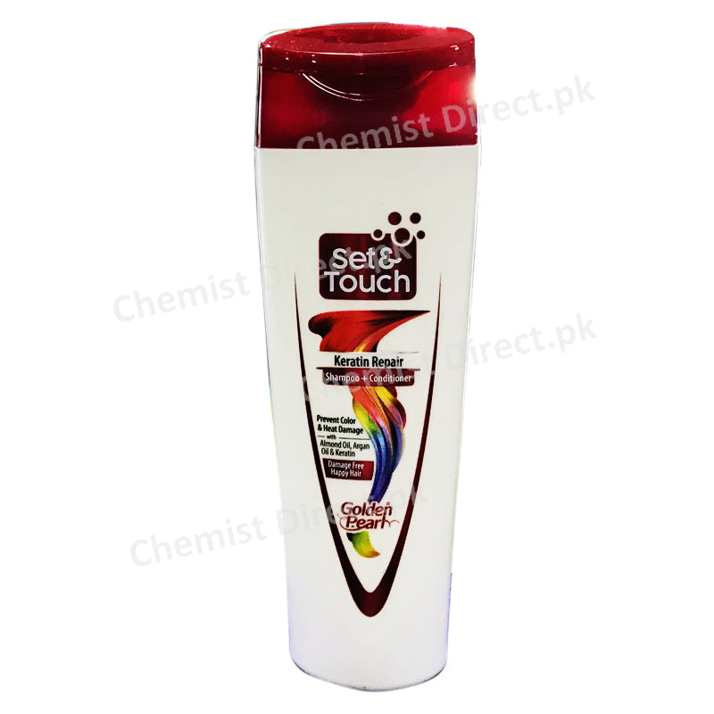 Set And Touch Keratin Repair Shampoo Plus Conditioner 190Ml Personal Care