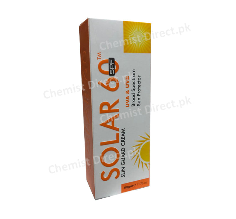 Solar 60 Cream 50 Gm Skin Care