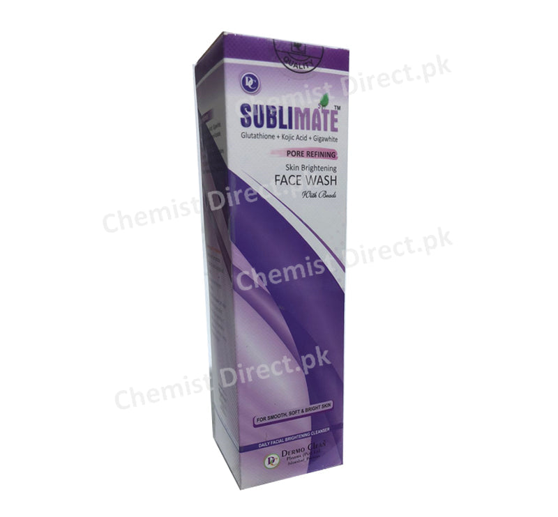 can i take glutathione 2 times a day Sublimate Skin Brightening Face Wash – ChemistDirect.pk