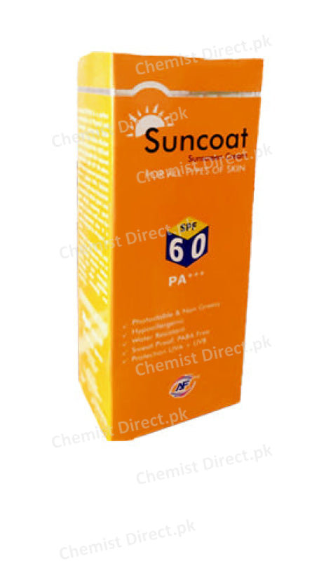 Suncoat Sunscreen Cream SPF60 Sunblock sun Screen