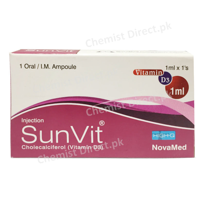 SunVit Injection Cholecalciferol Vitamin D3