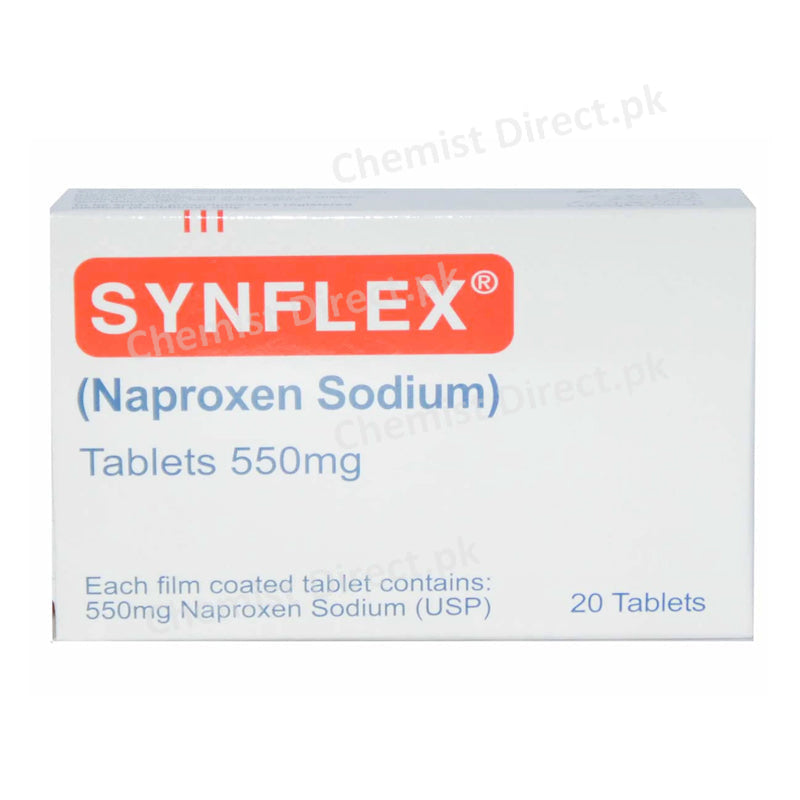 Synflex 550mg Tablet Naproxen Sodium Martin Dow Pharmaceuticals Nsaid