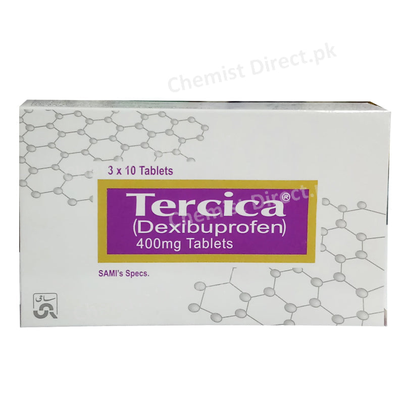 Tercica Tablet 400mg Dexibuprofen Sami Pharma Nsaid