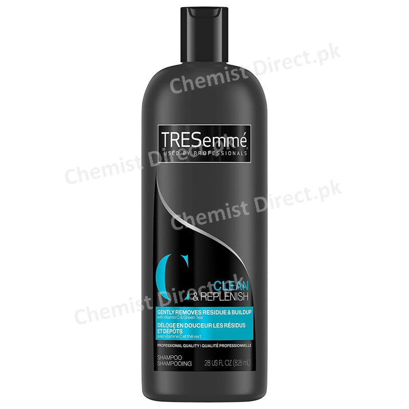 Tresemmé Deep Cleansing Shampoo Gently Removes Build-Up Cleanse And Replenish For Daily Use 28 Oz