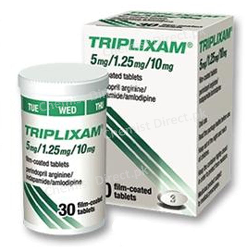 Triplixam 5mg 1.25mg 10mg Tab Tablet ServierIndustriesLtd-AntiHypertenive-AmlodipineBesycylate_Indapamide_Perindopril.jpg