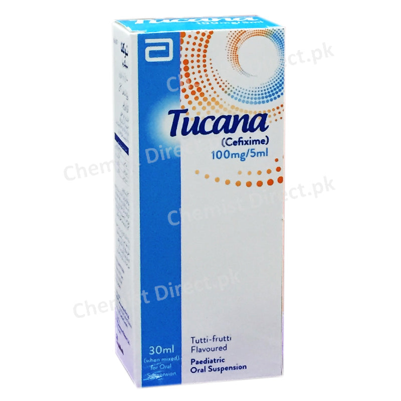 Tucana 100mg 30m Suspension Cefixime Abbot Laboratories Pediatric