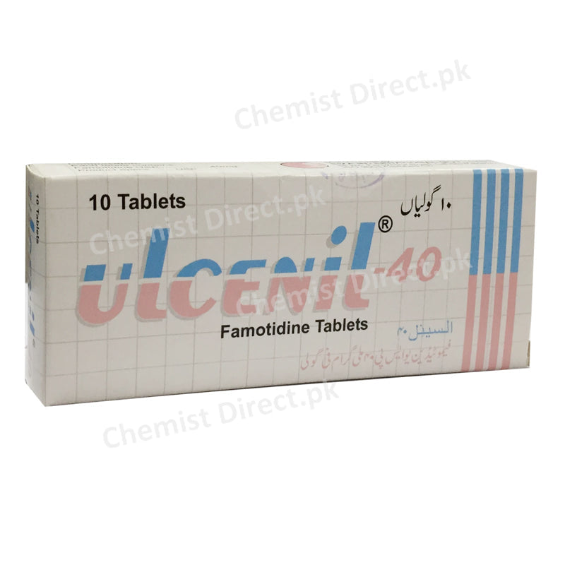 Ulcenil 40mg Tablet Siza International Pvt_ Ltd Anti Ulcerant Famotidine
