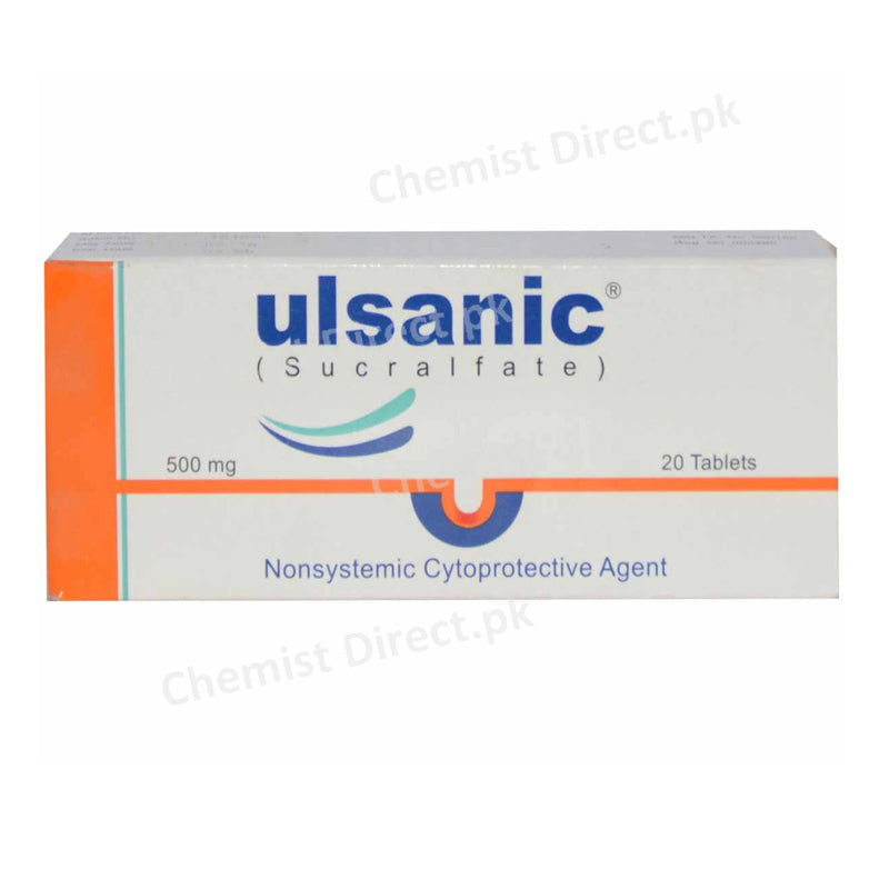 Ulsanic 500mg Tablet Highnoon Laboratories Ltd-Gastri Mucosal Protectant Sucralfate