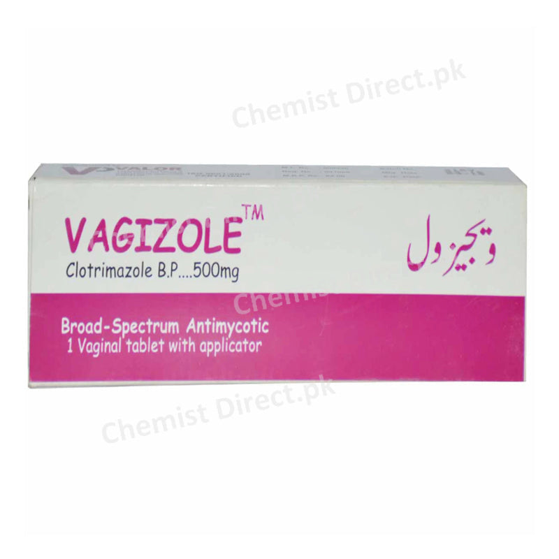 Vagizole Tablet Valor Pharmaceuticals Anti Fungal Clotrimazole