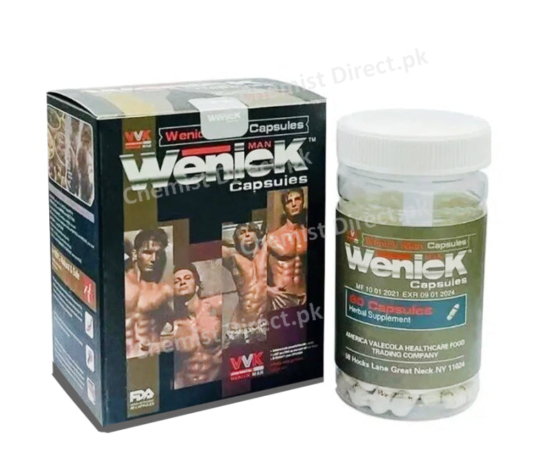 Wenick Capsules (60 Caps) – Male Enhancement Supplement Medicine