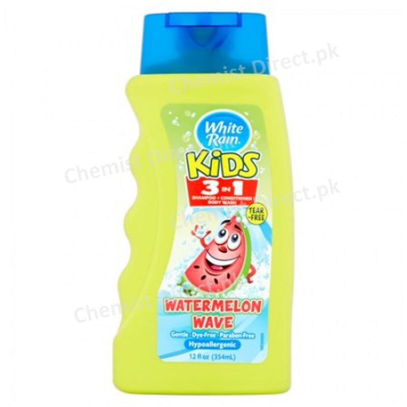 White Rain Kids 3 In 1 Watermelon Wave Baby Care