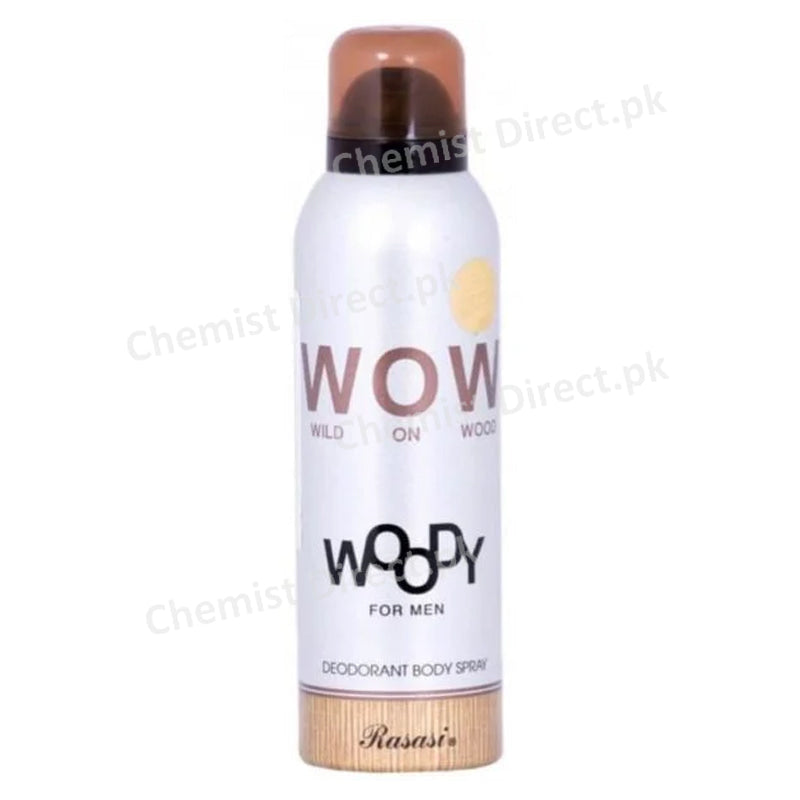 Wow Wild On Wood Woody Body Spray 200ml jpg