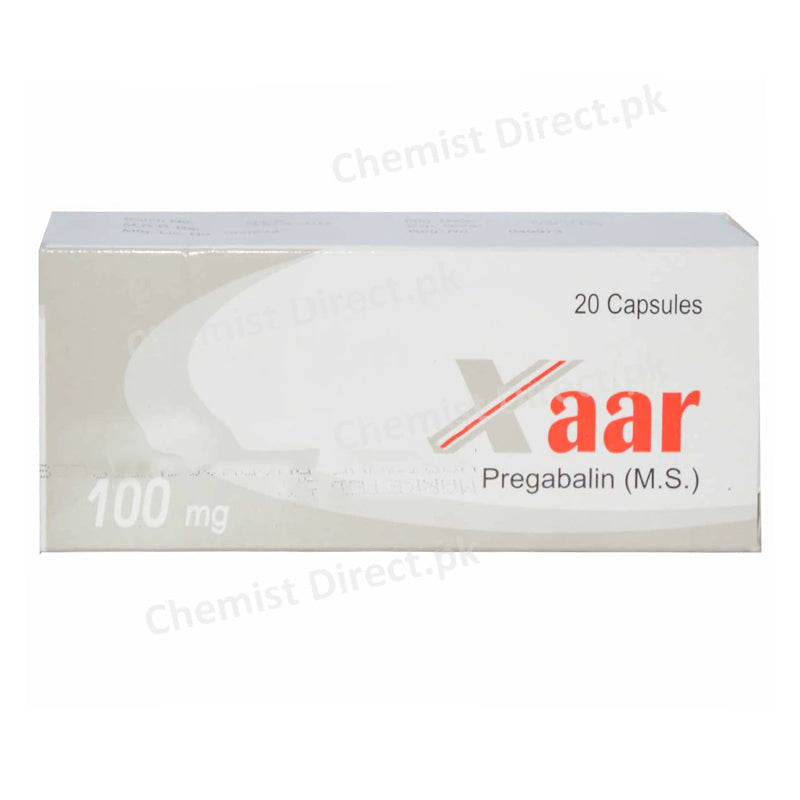 Xaar 100mg Capsule Wilshire Laboratories Pvt Ltd Neuropathic Pain Pregabalin