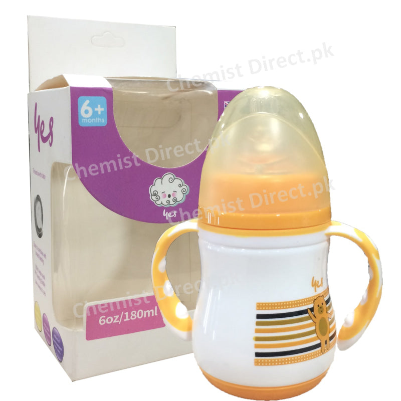 Yes 180Ml Wide Neck Pp Feeding Bottle 6 Oz/180Ml Baby Care