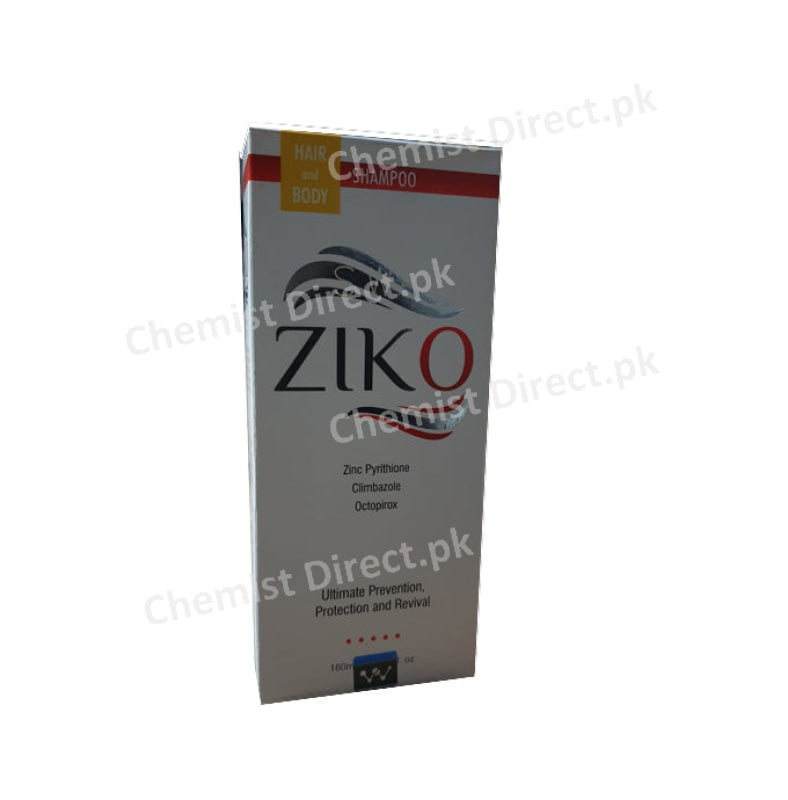 Ziko Hair & Body Shampoo 180Ml Shampoo