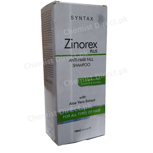 Zinorex Plus Anti-Hair Fall Shampoo 100Ml