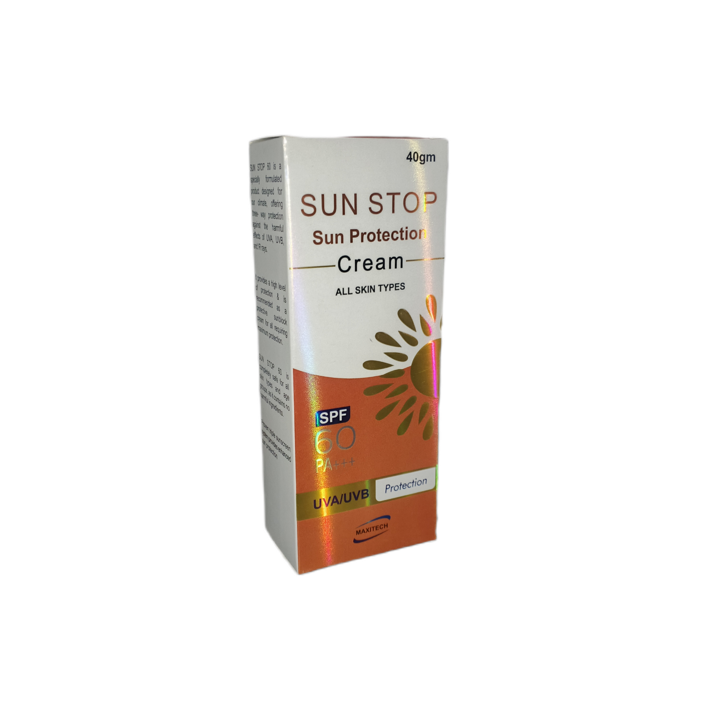 Sun Stop SPF 60 Cream 40gm