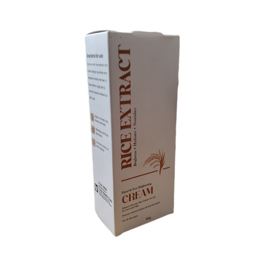 Rice Extract Hand & Foot Brightening Cream
