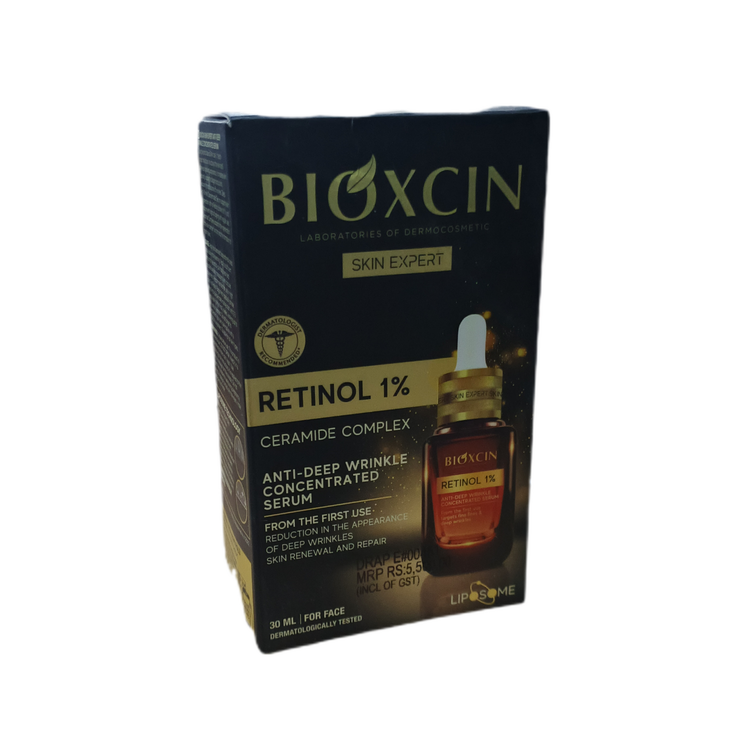 Bioxcin Retinol 1% Anti-Wrinkle Serum, For Types Of Skin, 30ml