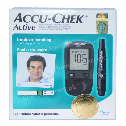 Accu Chek Active Glucometer ROCHE DIAGNOSTIC PAKISTAN LTD