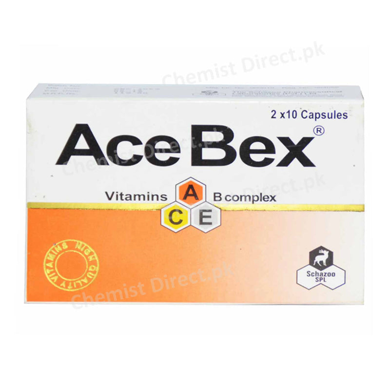 AceBex Cap Capsules SCHAZOO PHARMACEUTICALS_PVT_-LTD-Nicotinamide 50mg Retinol- VitaminA_-25000IU-Riboflavin VitaminB2_-10mg Thiamine HCl_VitaminB1_ 10mg Tocopherol VitaminE 70mg As.jpg