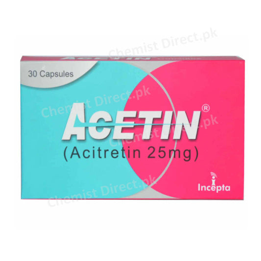 Acetin 25mg Cap Incepta Pharma  Acitretin