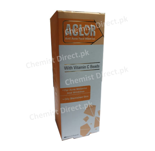 Aclor Anti Acne Face Wash Gel 60Ml Face Wash