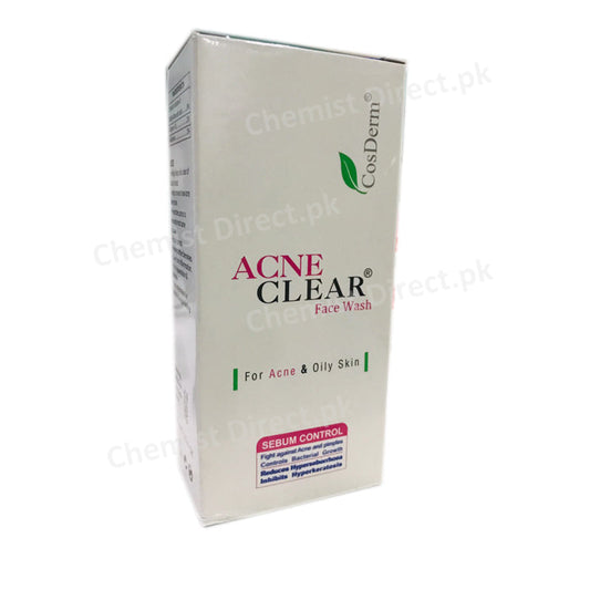 Acne Clear Face Wash 75Ml Skin Care