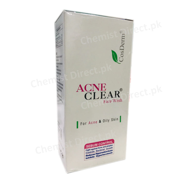 Acne Clear Face Wash 75Ml Skin Care