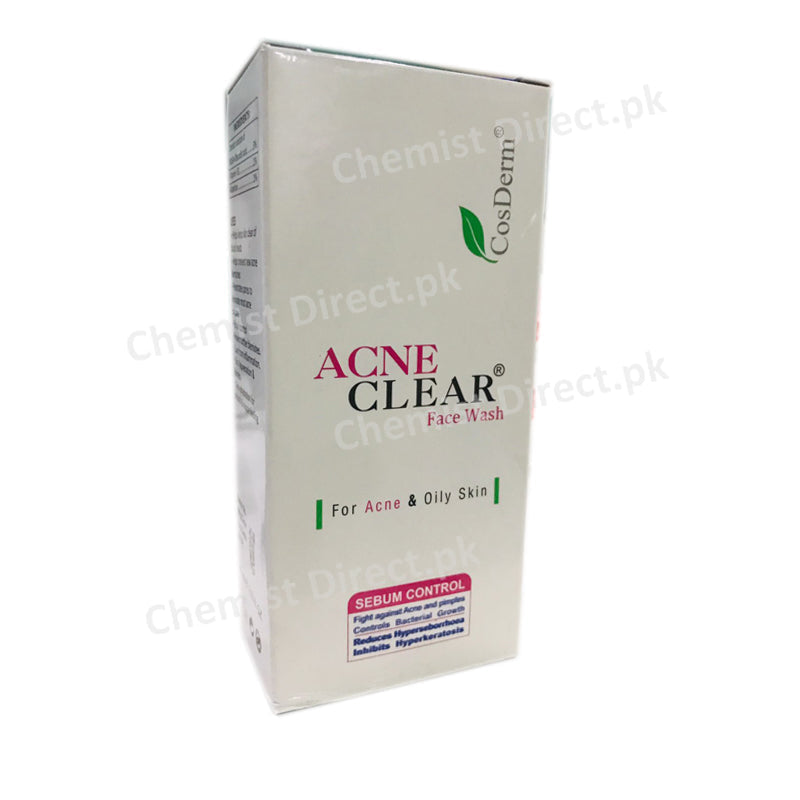 Acne Clear Face Wash 75Ml Skin Care